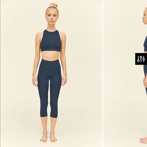 Girlfriend Collective XXS capri leggings set of 2